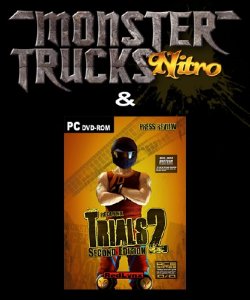 скачать игру бесплатно Monster Truck Nitro + RedLynx Trials 2 Second Edition