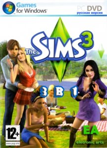 скачать игру Sims 3: 3 в 1