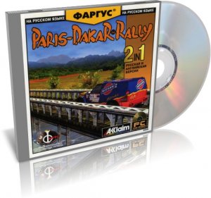 скачать игру бесплатно Paris-Dakar Rally (RUS/ENG/2001) PC