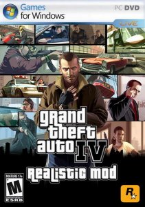скачать игру бесплатно Grand Theft Auto IV Realistic Mod v.1.1 (2010/ENG/RUS/ADDON) PC